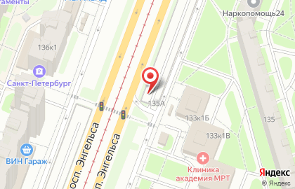 Автостоянка ВЭЛ на карте