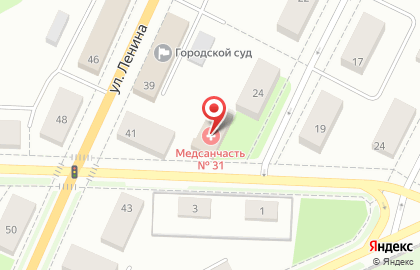 Стоматологическая поликлиника Центральная медико-санитарная часть №31 ФМБА на Садовой улице в Новоуральске на карте