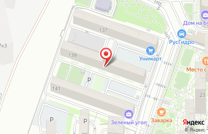 Юнилаб на карте