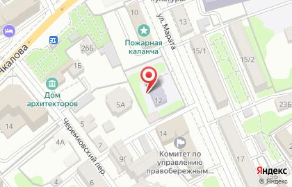 Детский сад №35 в Кировском районе на карте