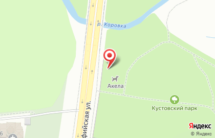 Спортивно-кинологический клуб Акела на карте