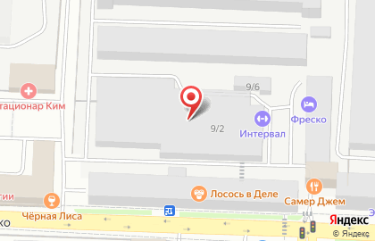 Служба доставки еды На районе 13 на карте