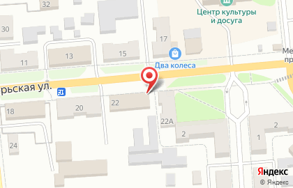Дискаунтер Пятёрочка на Октябрьской улице на карте