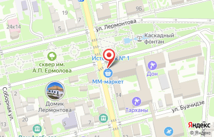 Продуктовый магазин ММ Маркет на карте