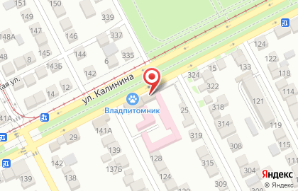 Автомойка на Калинина на карте