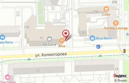 Магазин светотехники Lюmen на улице Холмогорова на карте