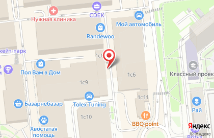 Сеть турецких бистро #PitaPita на Складочной улице на карте