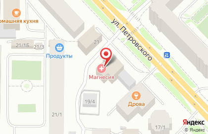 Автошкола Автоинлайн на улице Петровского на карте