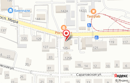 Магазин косметики и бытовой химии в Калининграде на карте