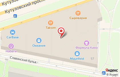 Магазин мебели и товаров для дома Hoff Home на Кутузовском проспекте на карте
