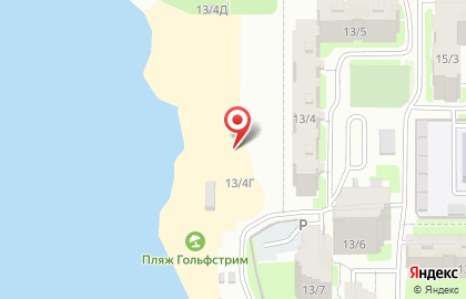 Спортивно-оздоровительный комплекс Гольфстрим в Калининском районе на карте