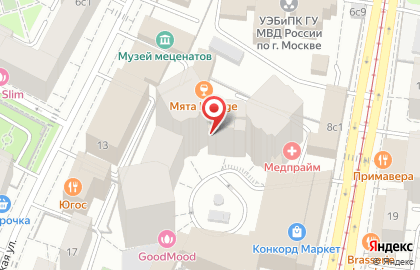 Клиника травматологии и ортопедии в Москве на карте