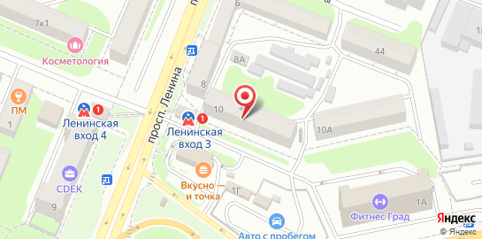 Студия коррекции фигуры Адвокат твоего тела на проспекте Ленина на карте