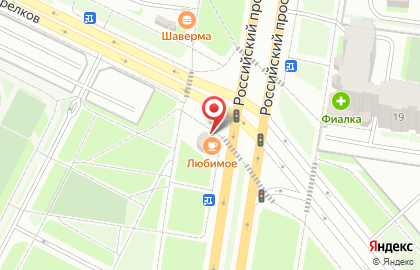 Шайба на Российском проспекте на карте