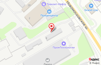 Рекламное агентство Радуга на Новомосковском шоссе на карте