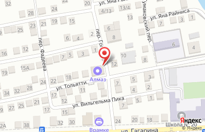 Производственно-коммерческая фирма Алмаз на улице Тольятти на карте