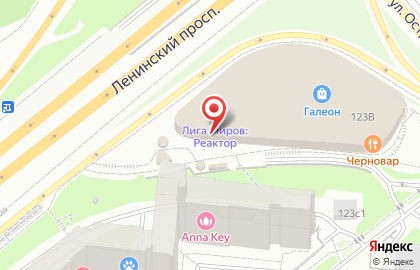 Школа программирования для детей KIBERone на Ленинском проспекте на карте