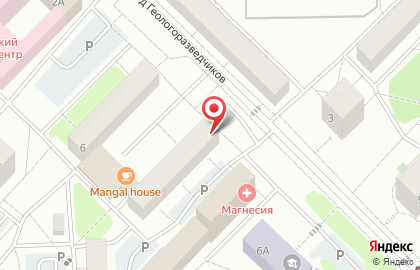 Продуктовый магазин в Тюмени на карте