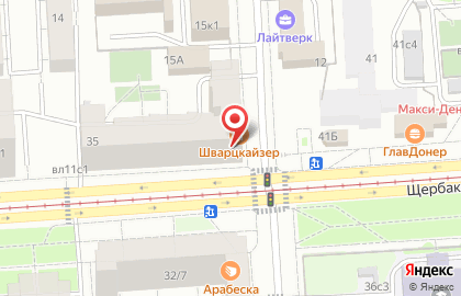 Почта России в Москве на карте