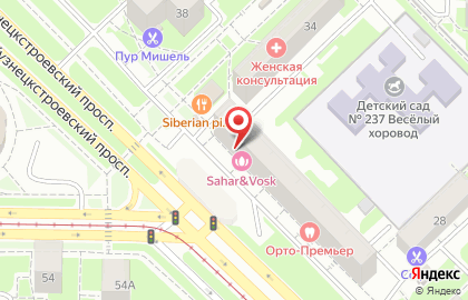 Агентство недвижимости Престиж в Новокузнецке на карте
