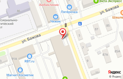 Сервис заказа поездок Везёт в Тракторозаводском районе на карте