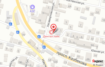 Супермаркет в Махачкале на карте