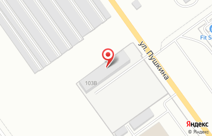 Компания Тентэкс на улице Пушкина на карте