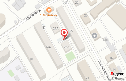 Мясная лавка на Пролетарской, 25а на карте