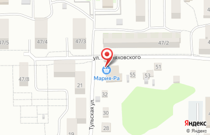 Супермаркет Мария-Ра в Орджоникидзевском районе на карте