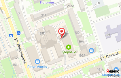 Супермаркет Магнит на ​Ленина, 195д на карте