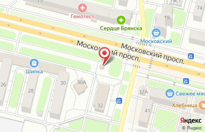 Магазин Живые цветы на Московском проспекте на карте
