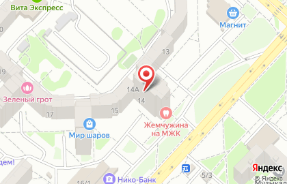 Автошкола Клаксон в Дзержинском районе на карте