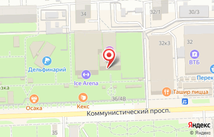 Академия спорта Ростовский центр спортивной подготовки на Коммунистическом проспекте на карте