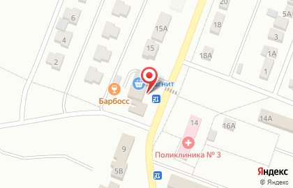 Супермаркет Магнит в Ростове-на-Дону на карте