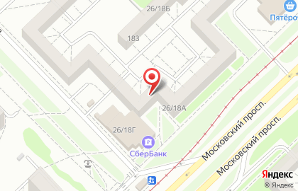 Салон красоты Камелия на Московском проспекте на карте