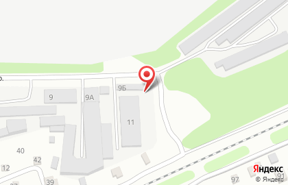 Компания по продаже строительных материалов Сибирский бизнес в Элеваторном переулке на карте