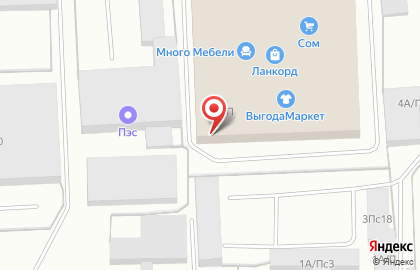Торговый дом Ланкорд в Ханты-Мансийске на карте