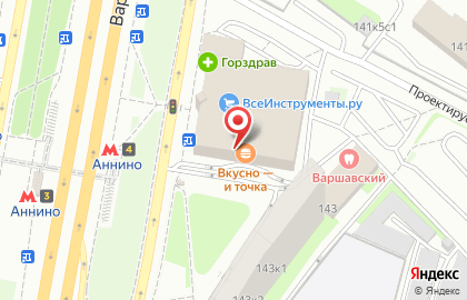 McDonald's в Алтуфьево (ш Варшавское) на карте