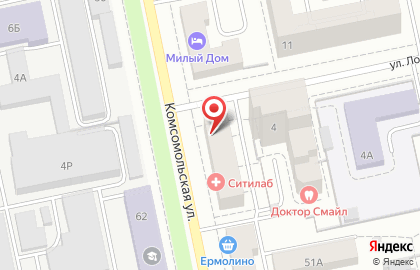 Магазин радиоуправляемых моделей PilotRC на Комсомольской на карте