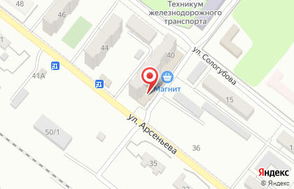 Магазин разливного пива Пивнуха в Красноармейском районе на карте