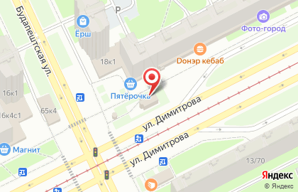 Мегафон в Купчино на карте