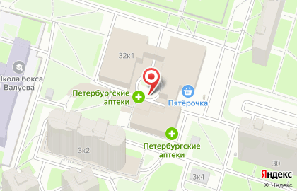 Халяль-кафе Чайхана в Василеостровском районе на карте