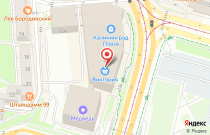 Магазин корейской косметики Кумихо в Калининграде на карте