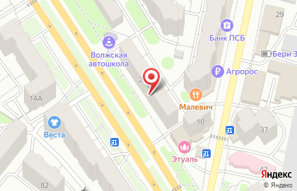 Магазин Империя дверей на улице Тельмана на карте