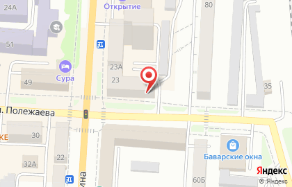 Микрокредитная компания Деньгофф на проспекте Ленина на карте