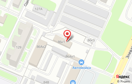 Автоколор на Элеваторной улице на карте