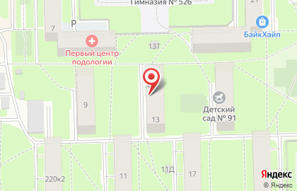 Муниципальное образование округ Звездное на карте