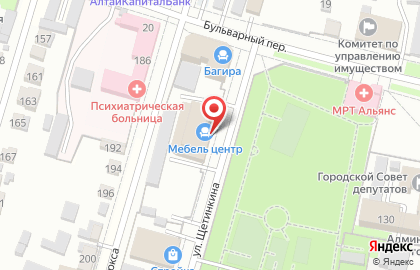 Центр мебели на улице Щетинкина на карте