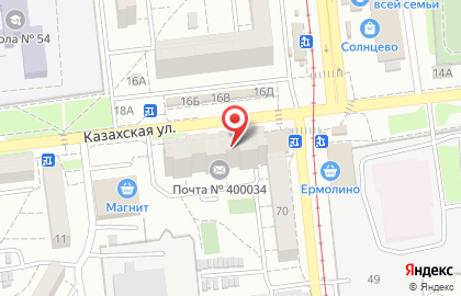 Пекарня Хлебница в Волгограде на карте