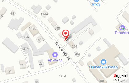 Орловка на карте